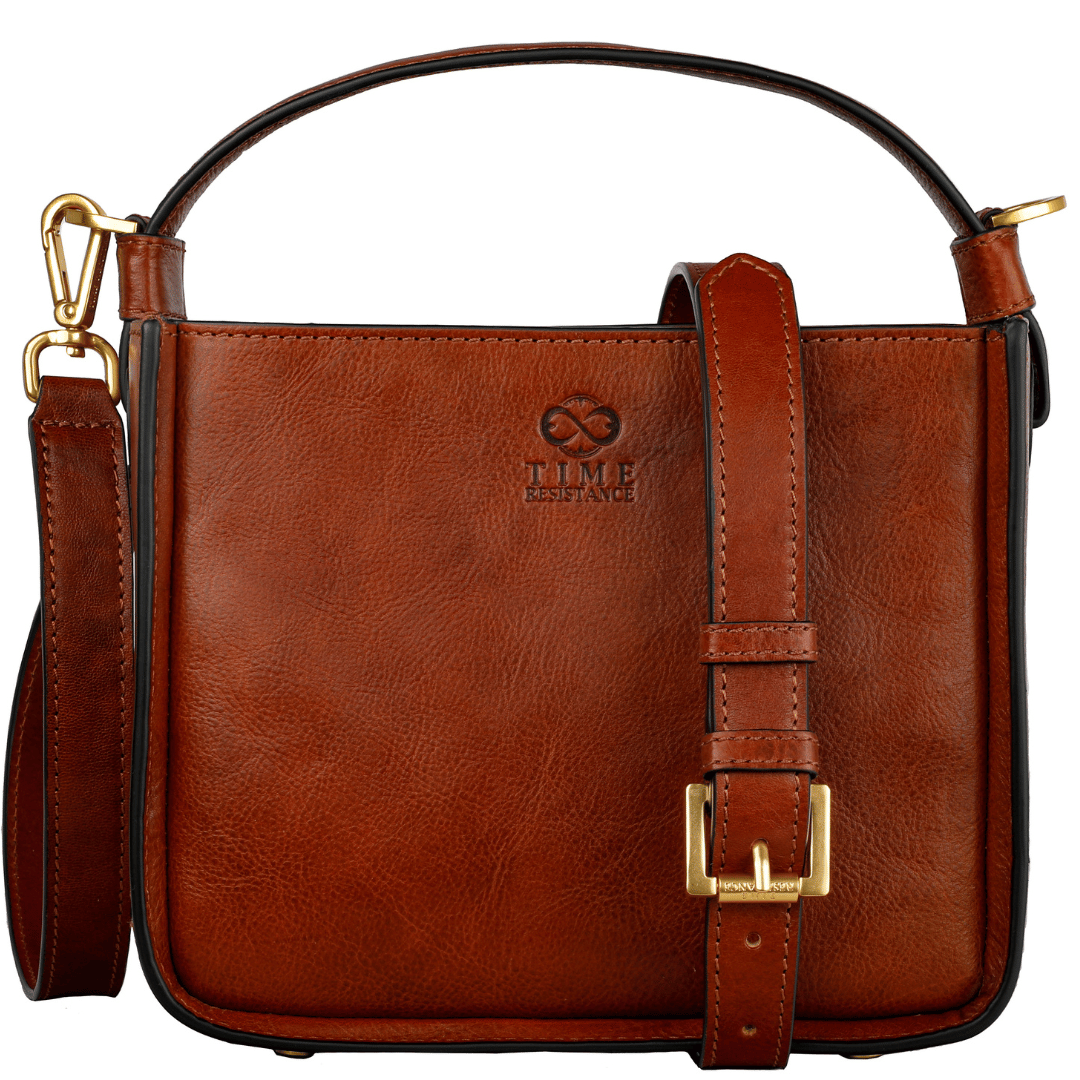 Leather Small Tote Bag for Women - Alms for Oblivion