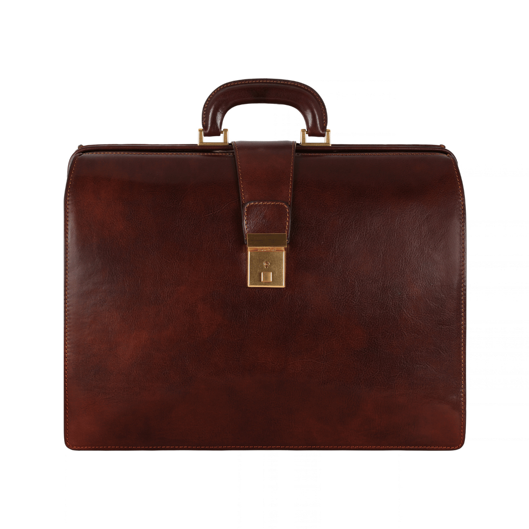The Firm — Large Leather Briefcase