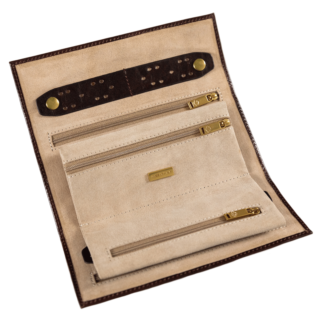 Madame Bovary - Leather Jewellery Travel Case