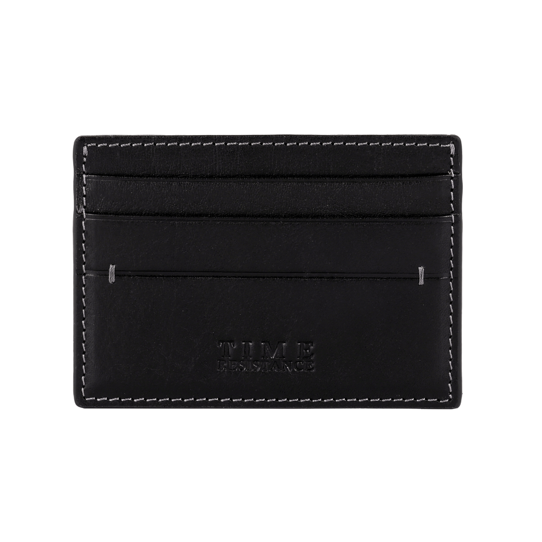 Leather Credit Card Case Business Card Case - Fireflies