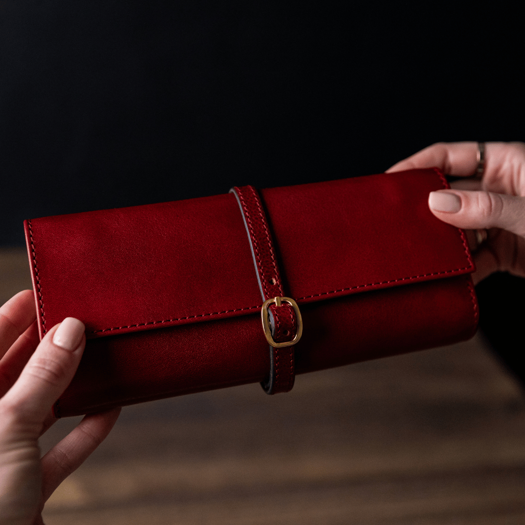 Madame Bovary - Leather Jewellery Travel Case