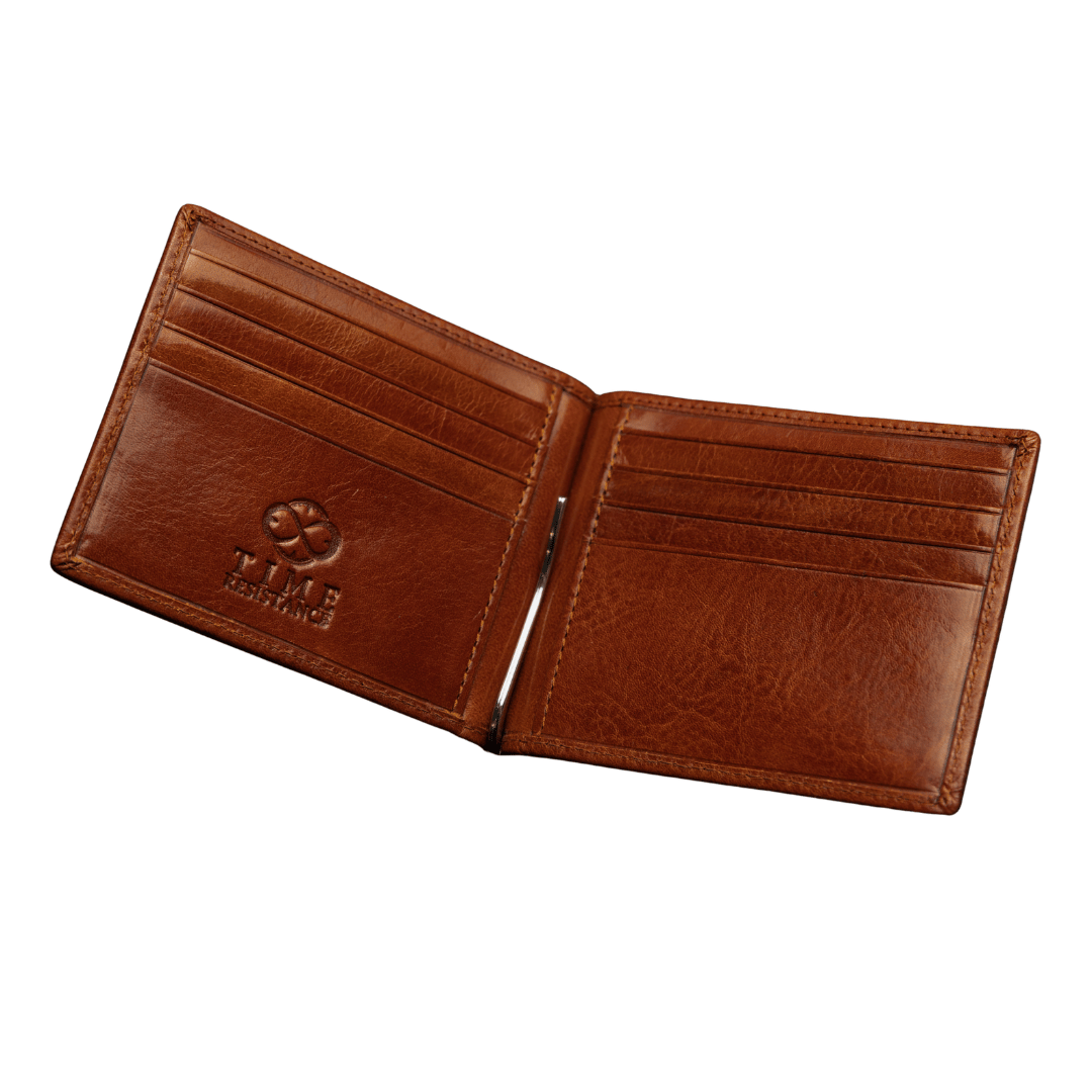 The Outsider - Leather Money Clip Wallet