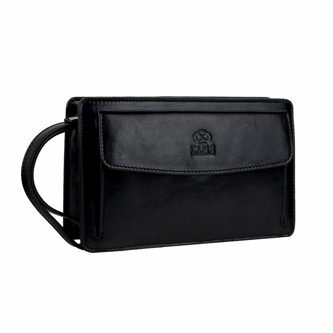 Leather Clutch Purse - Decameron