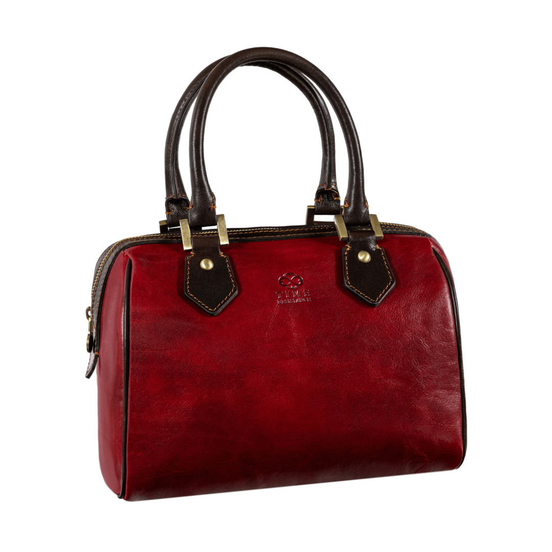 Little Dorrit — Leather Barrel Bag