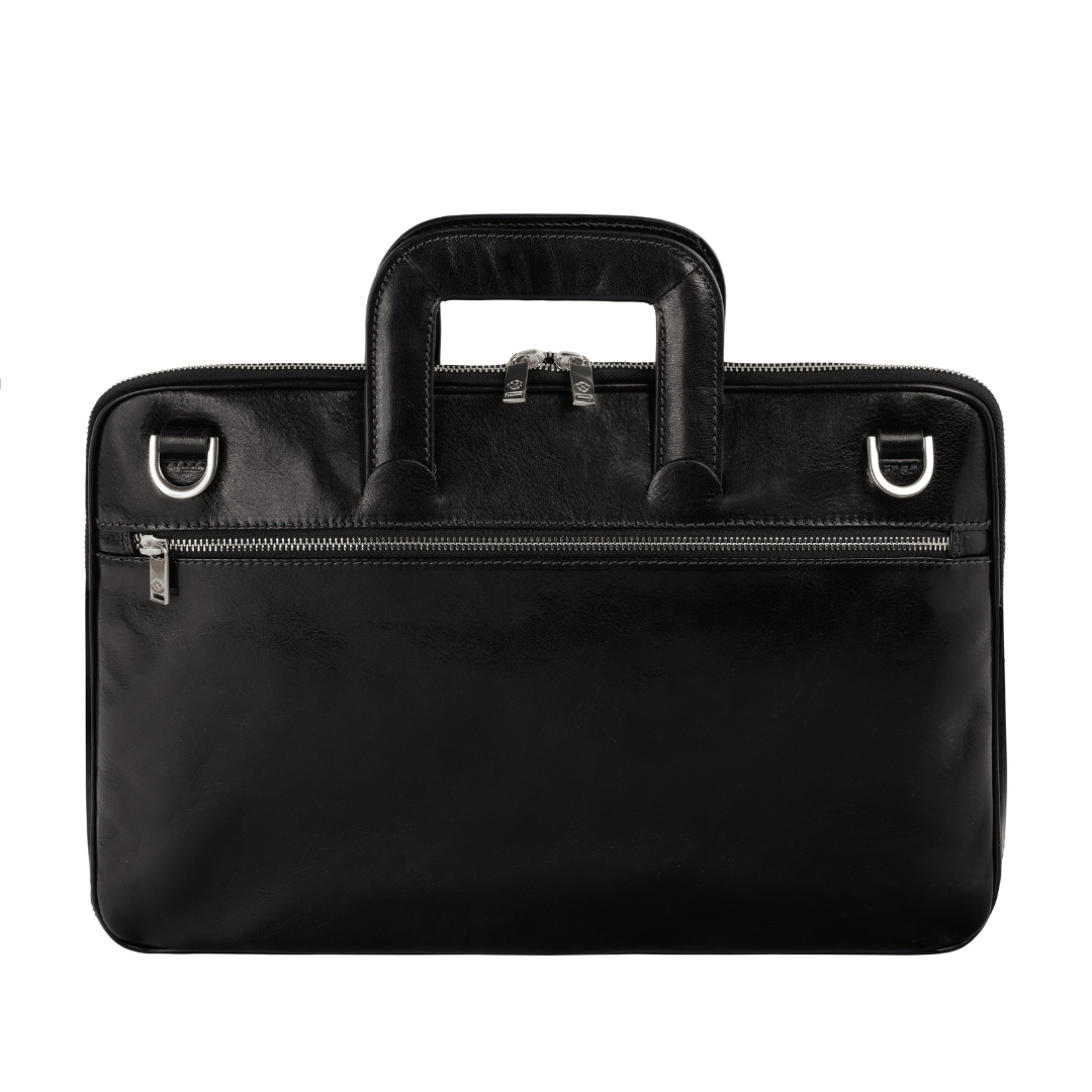 Brave New World — Leather Briefcase