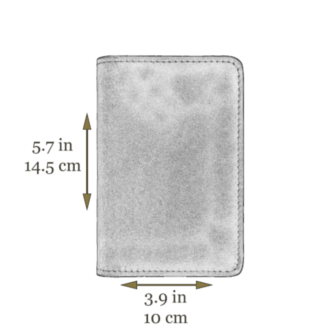 Small Leather Passport Holder - Gulliver’s Travels