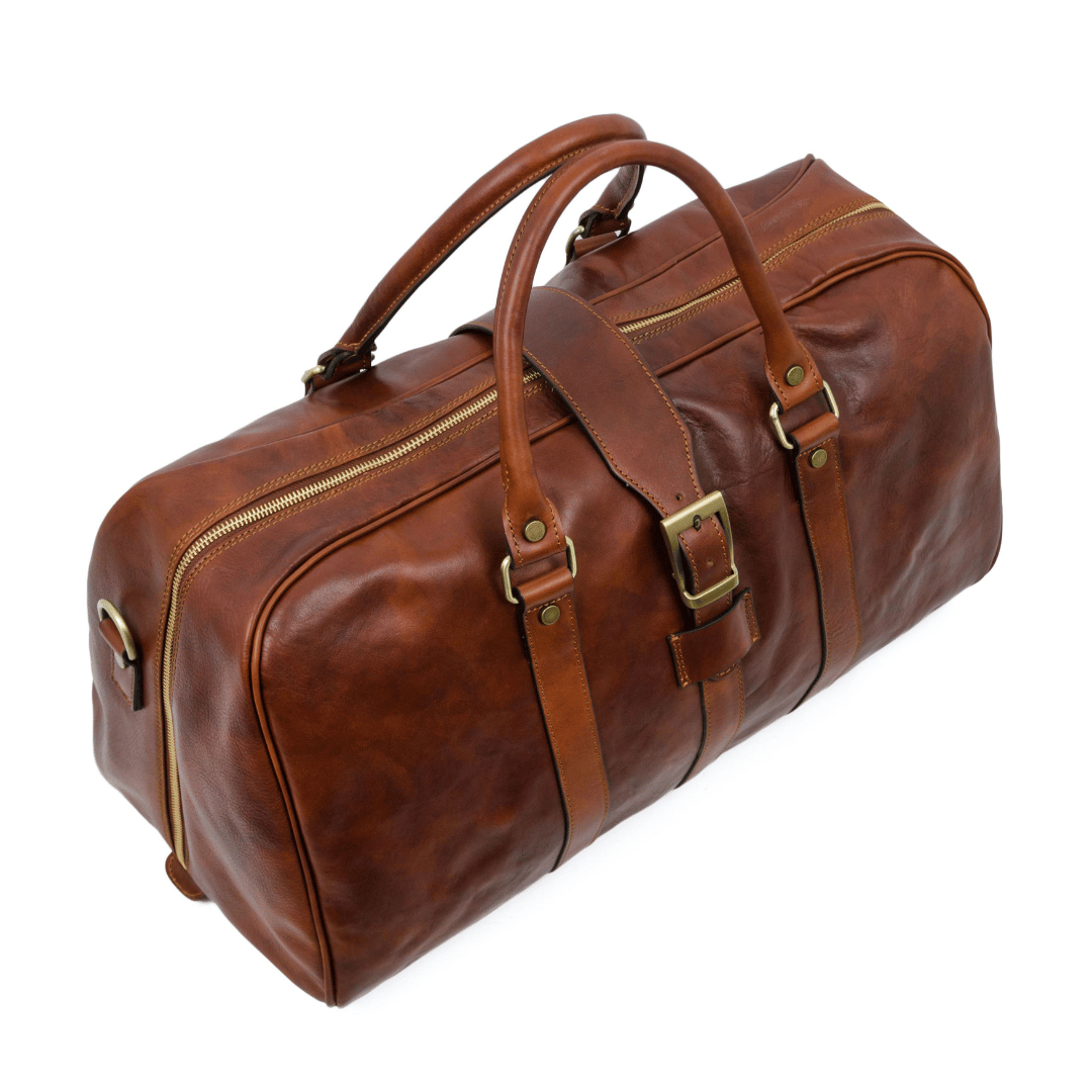 Tender Is the Night — Leather Duffel Bag