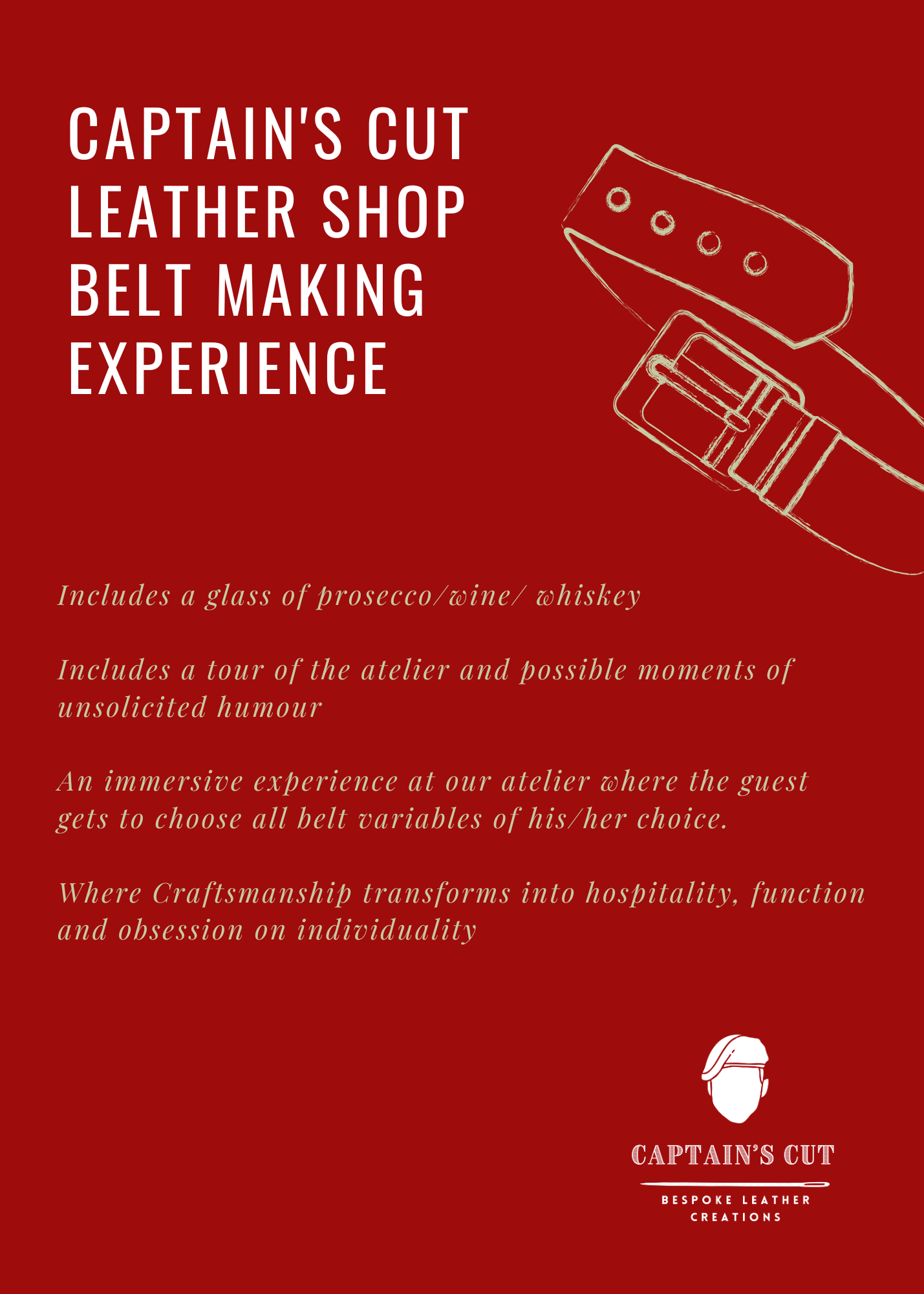 Belt Making Experience