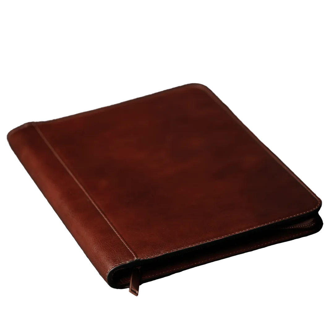 Leather A4 Documents Folder Organizer - Candide