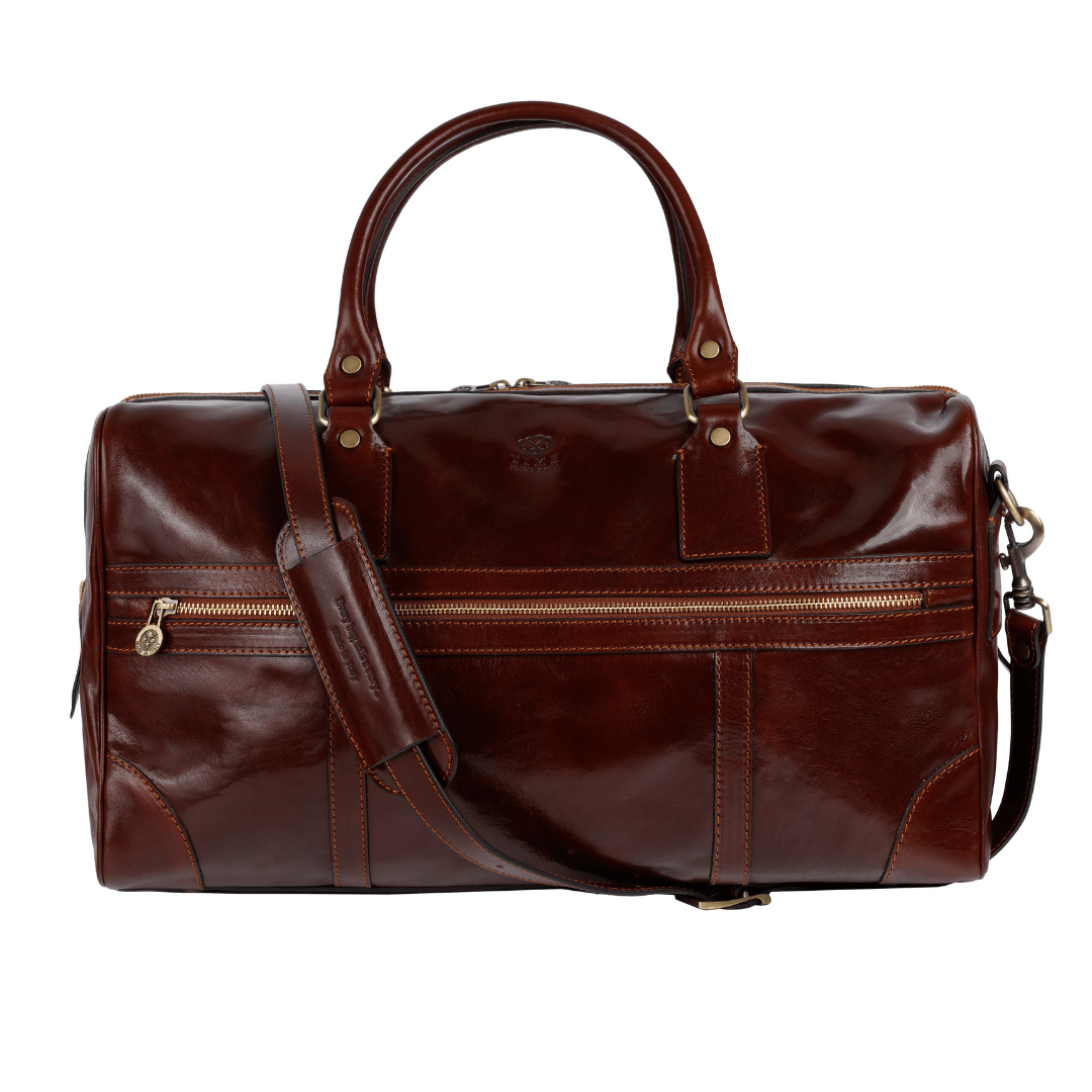 Leather Duffel Bag for Women - To the Lighthouse