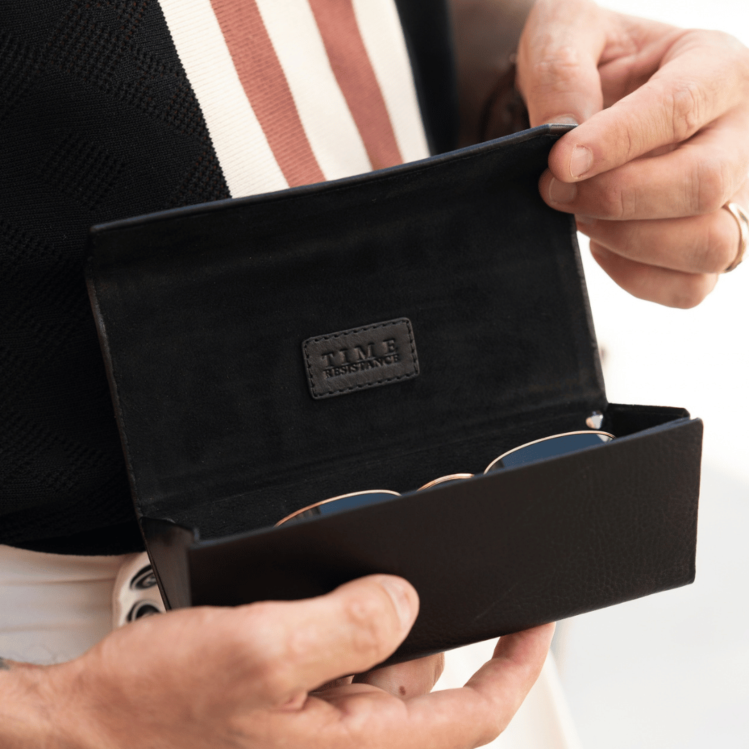 The Riddle of the Sands — Foldable Leather Glasses Case