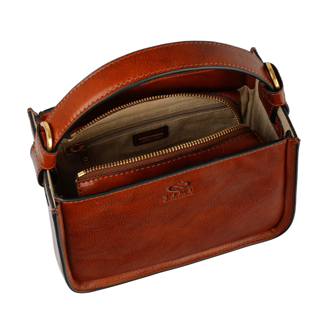 Leather Small Tote Bag for Women - Alms for Oblivion