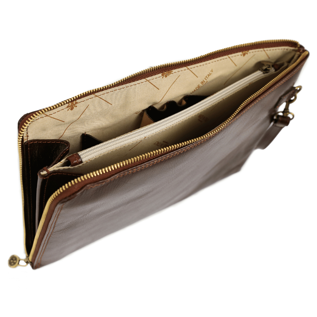 The Brothers Karamazov — Leather Clutch