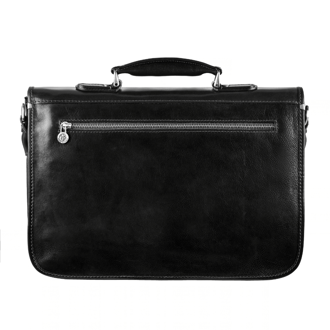 Illusions — Leather Briefcase