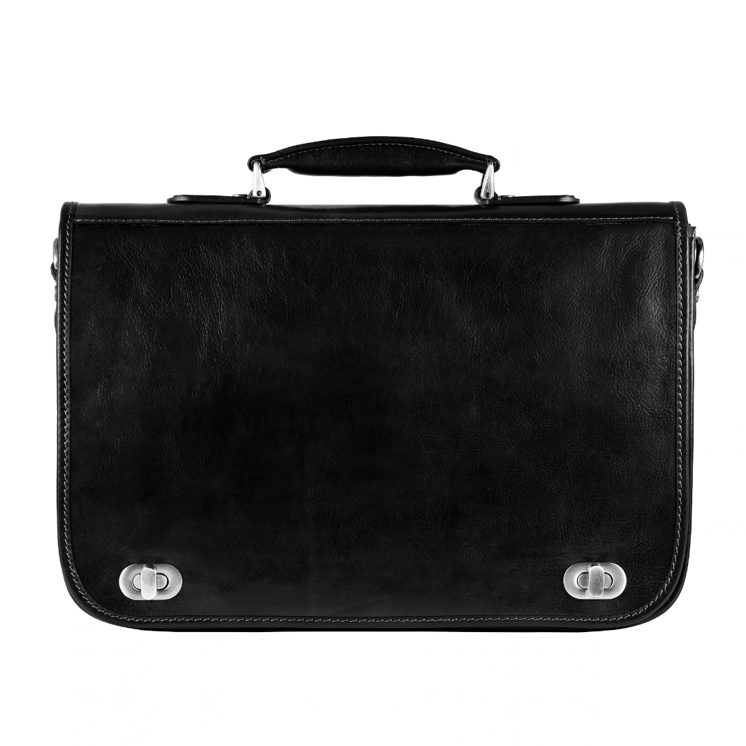 Illusions — Leather Briefcase