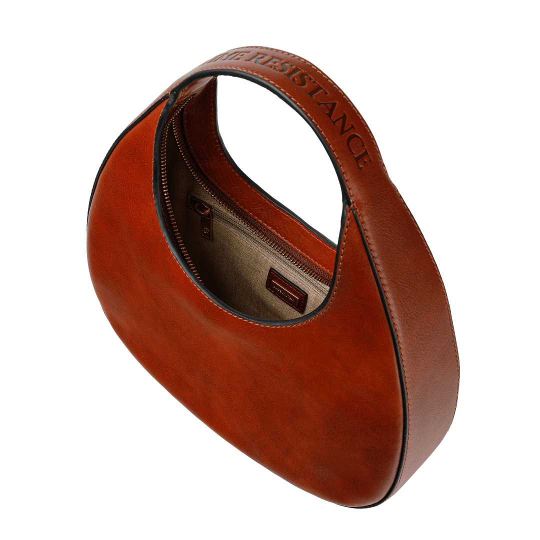 Leather Half-Moon Handbag for Women – The Moonstone