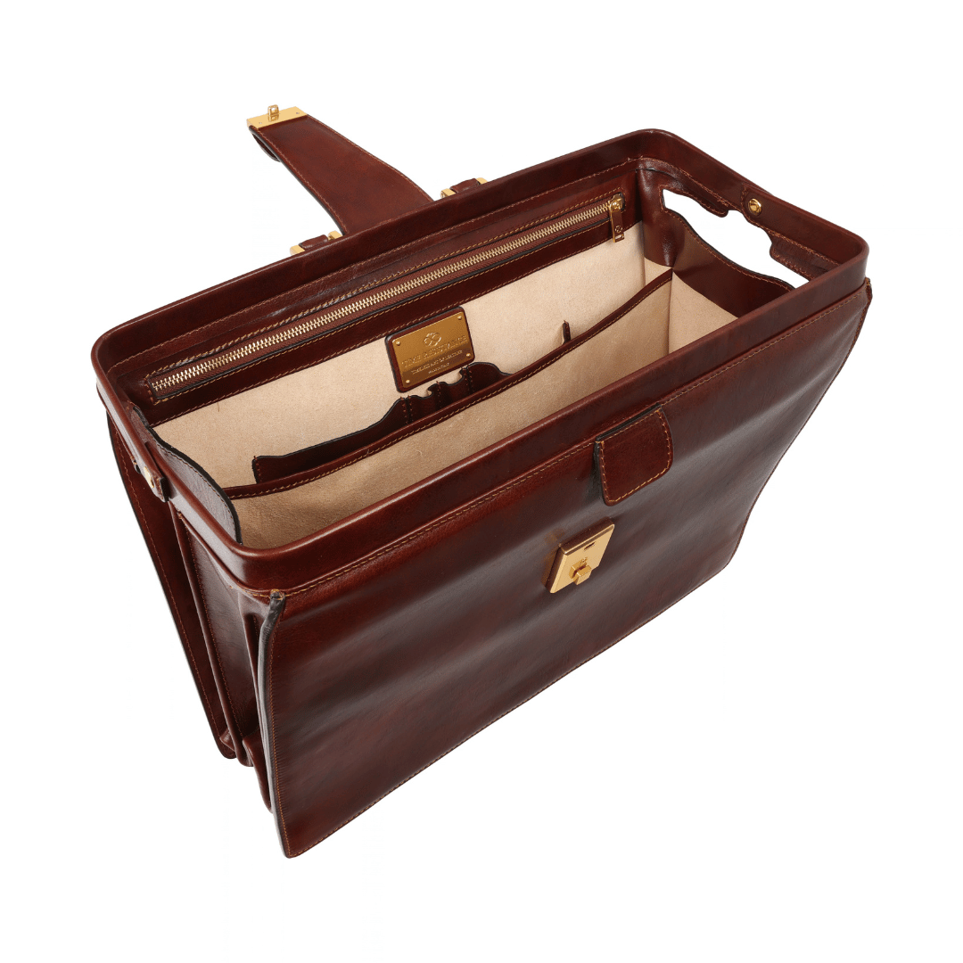 The Firm — Large Leather Briefcase