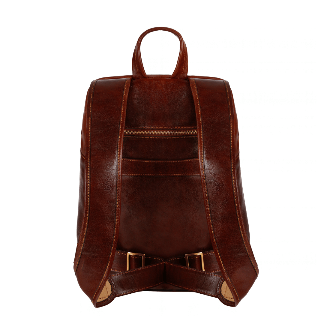 L.A. Confidential — Leather Travel Backpack