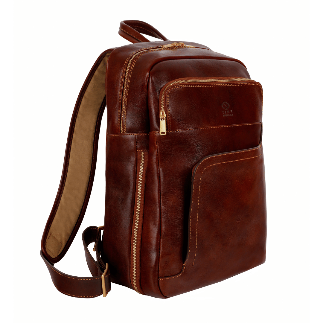 L.A. Confidential — Leather Travel Backpack