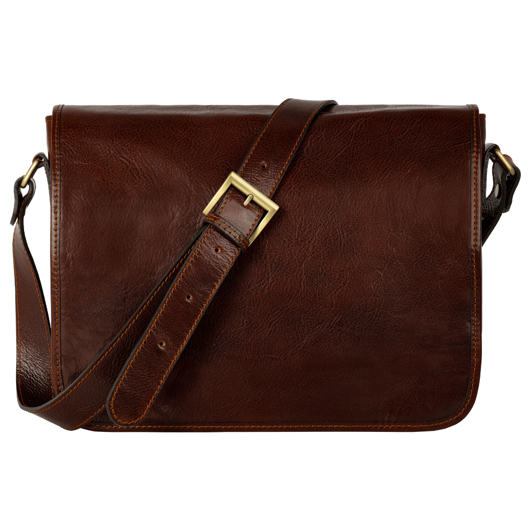 The Stranger - Leather Messenger Bag