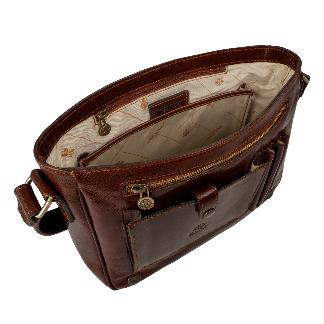 The Stranger - Leather Messenger Bag