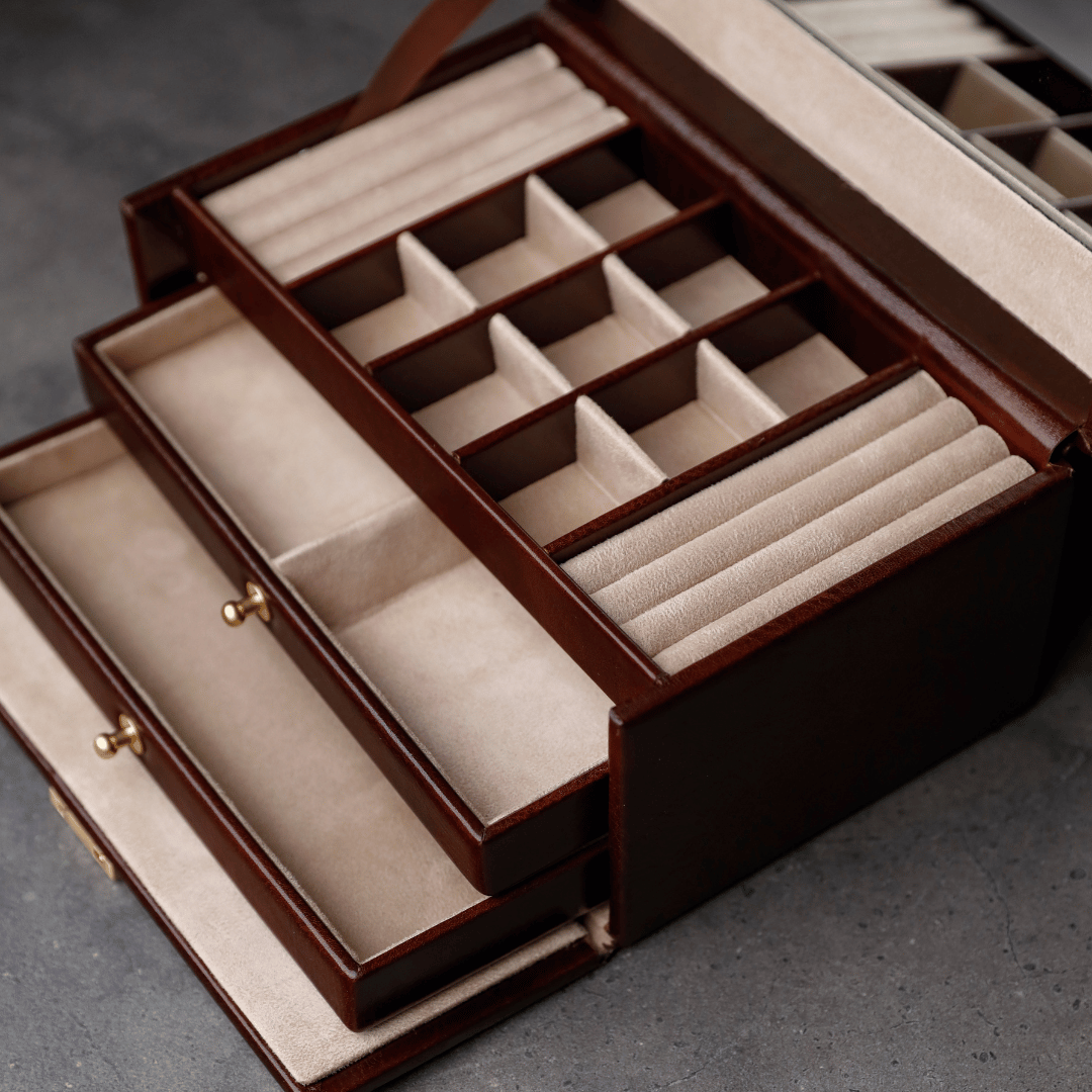 Beloved - Leather Jewellery Box