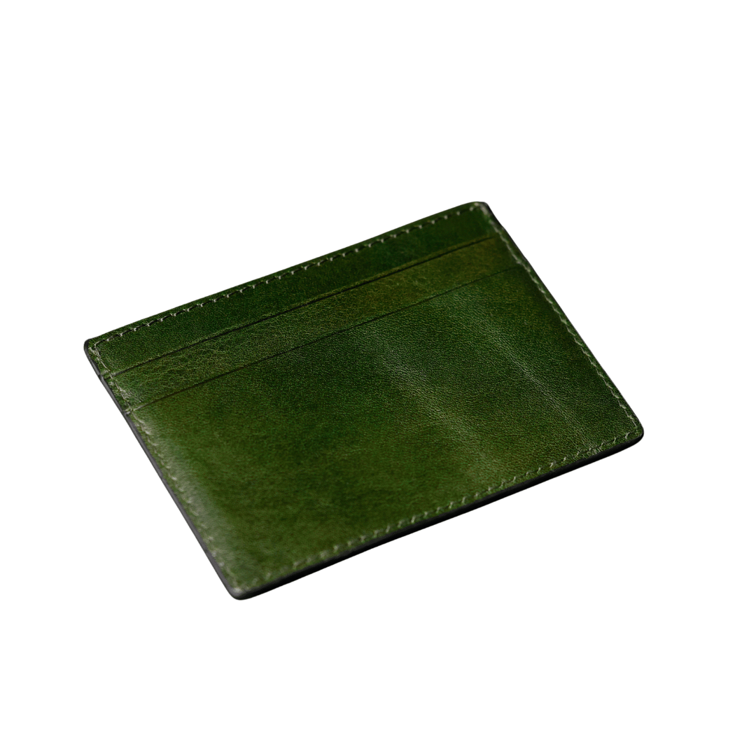 Leather Credit Card Case Business Card Case - Fireflies