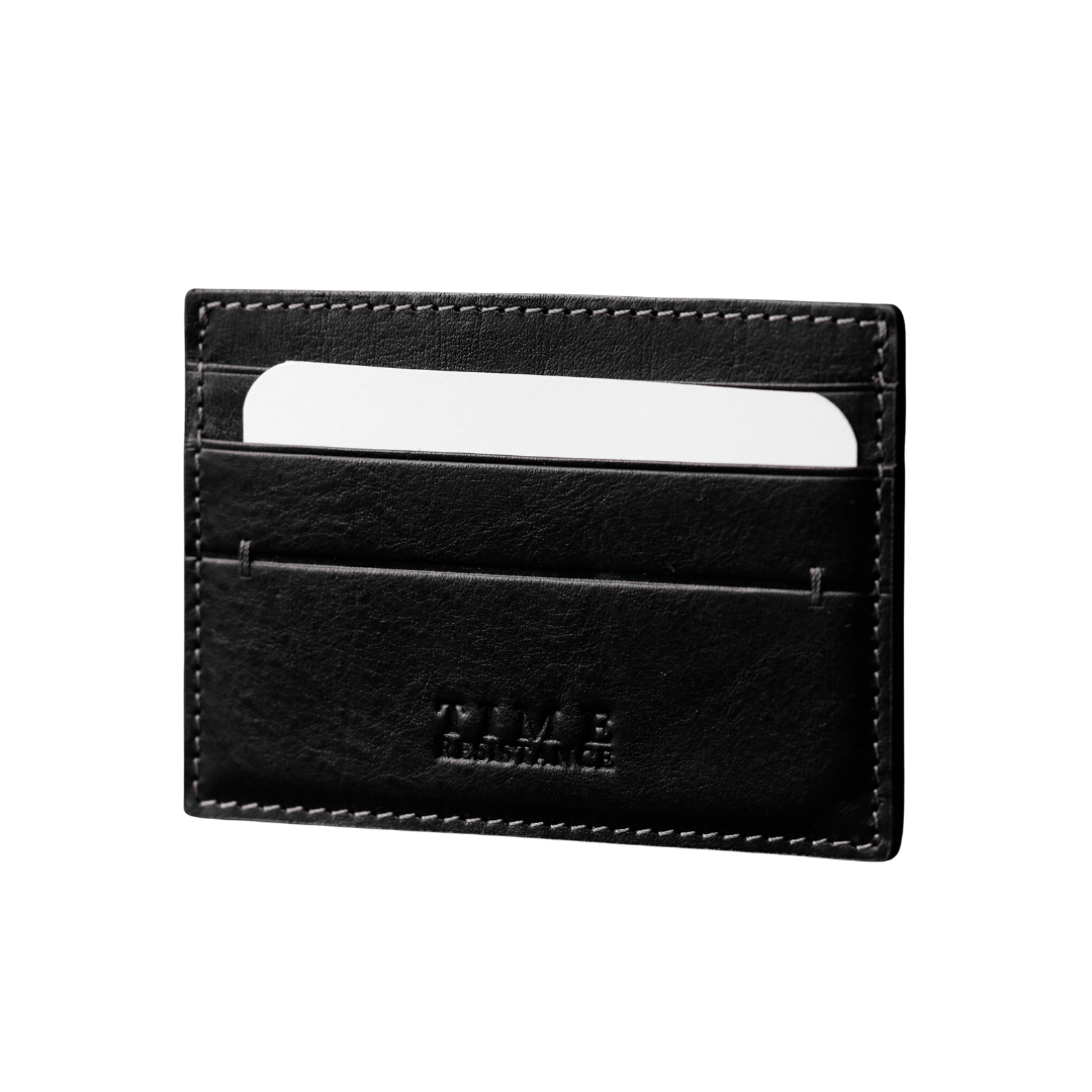 Leather Credit Card Case Business Card Case - Fireflies