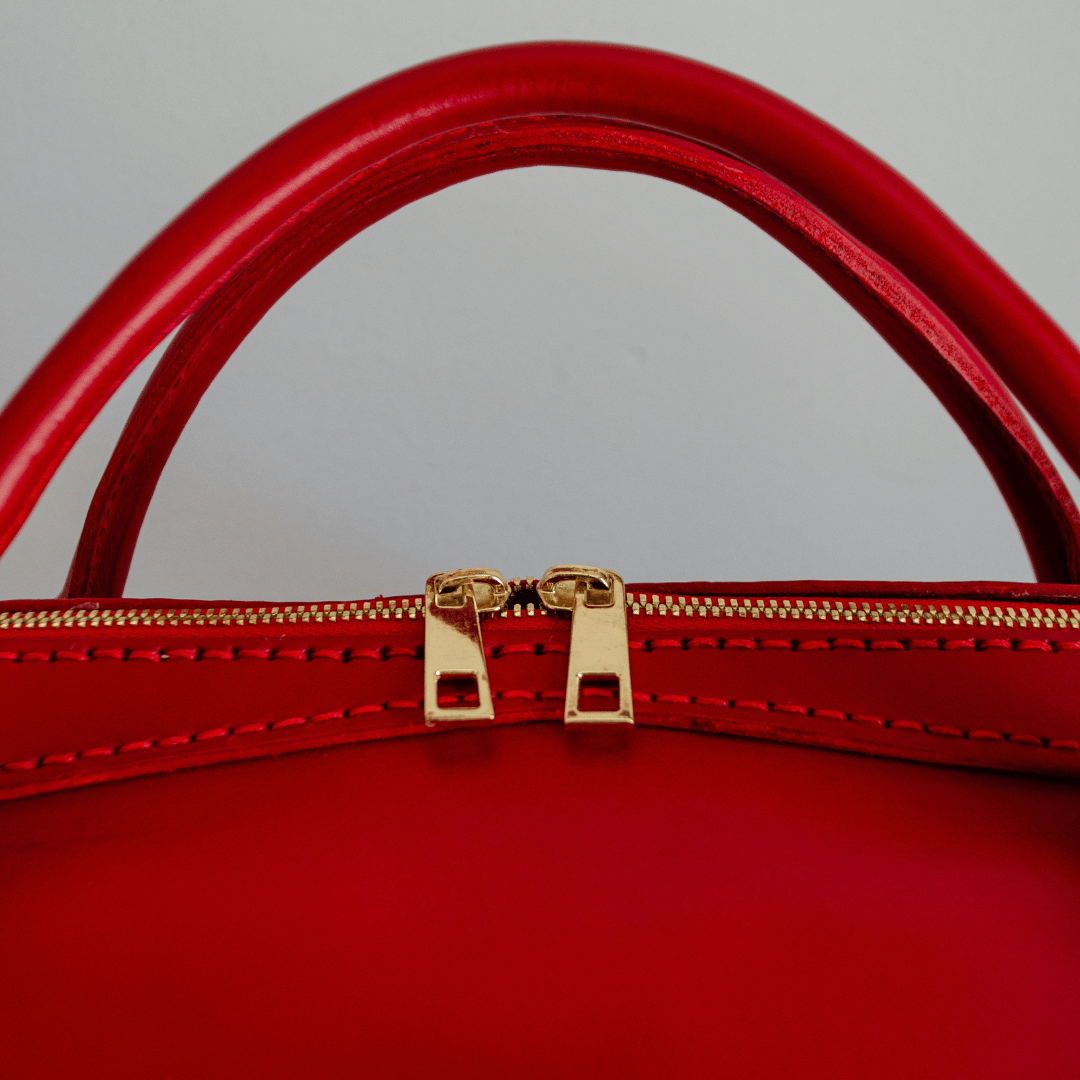 Leather Barrel Bag for Women – The Scarlet Hour