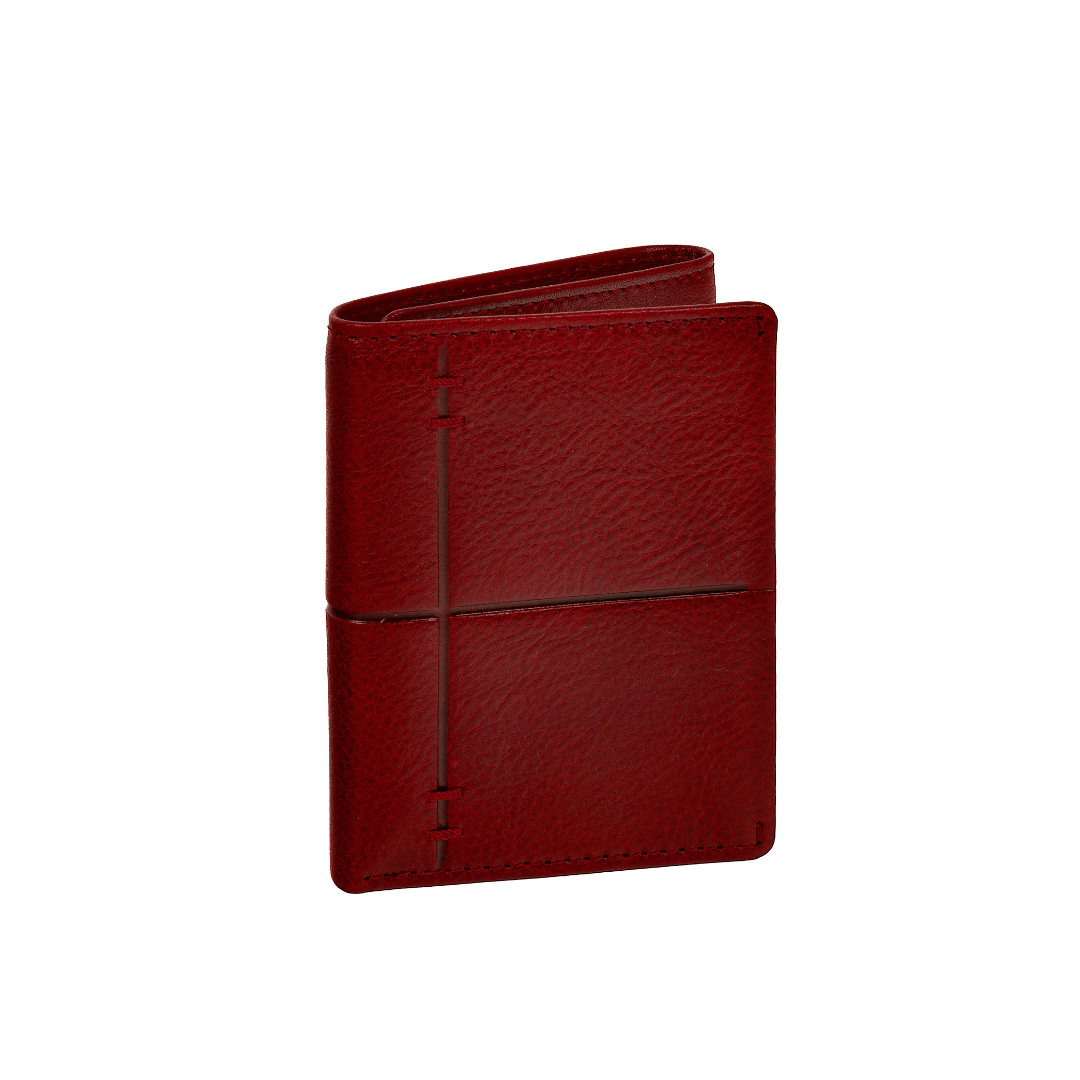 Red Harvest - Leather Trifold Wallet