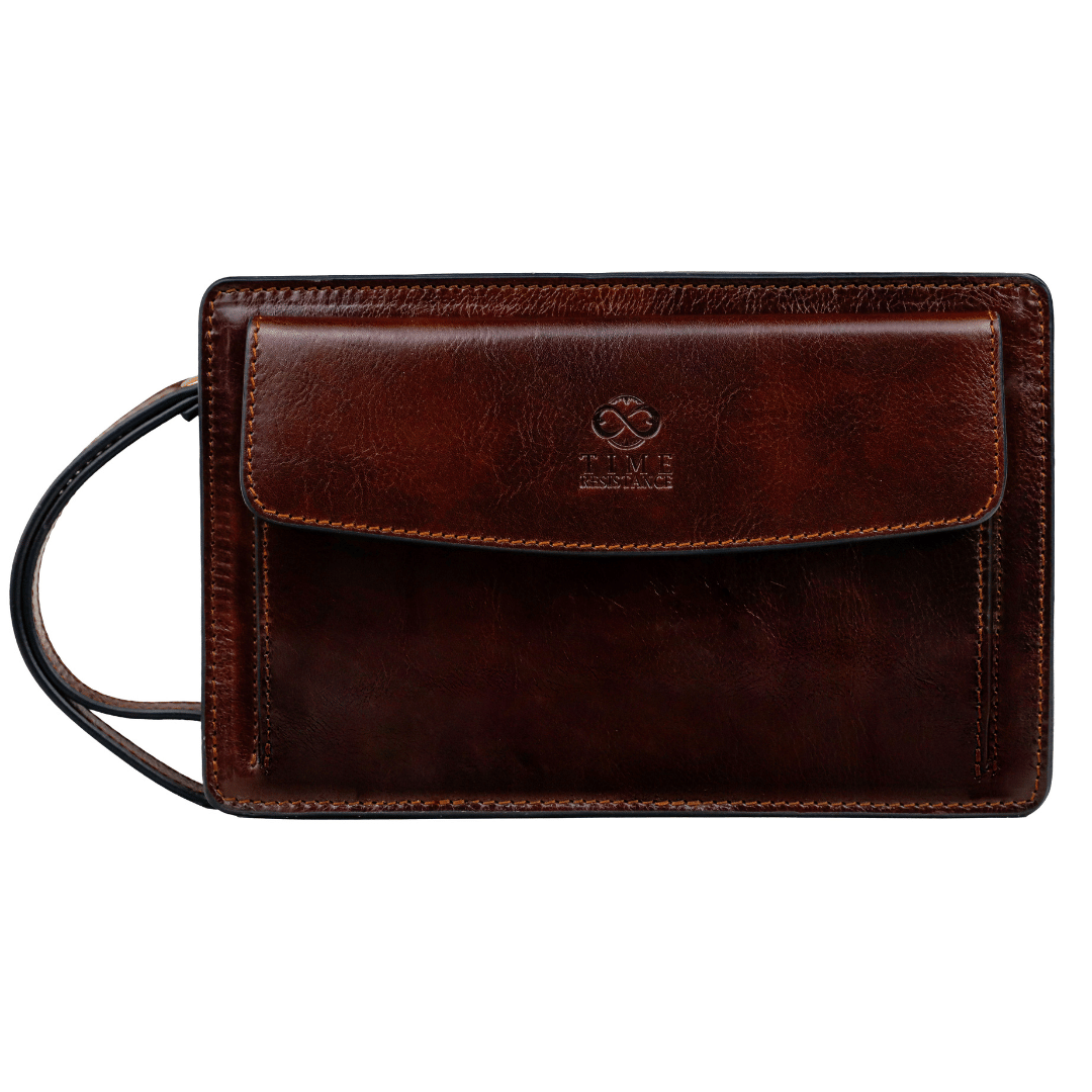 Leather Clutch Purse - Decameron