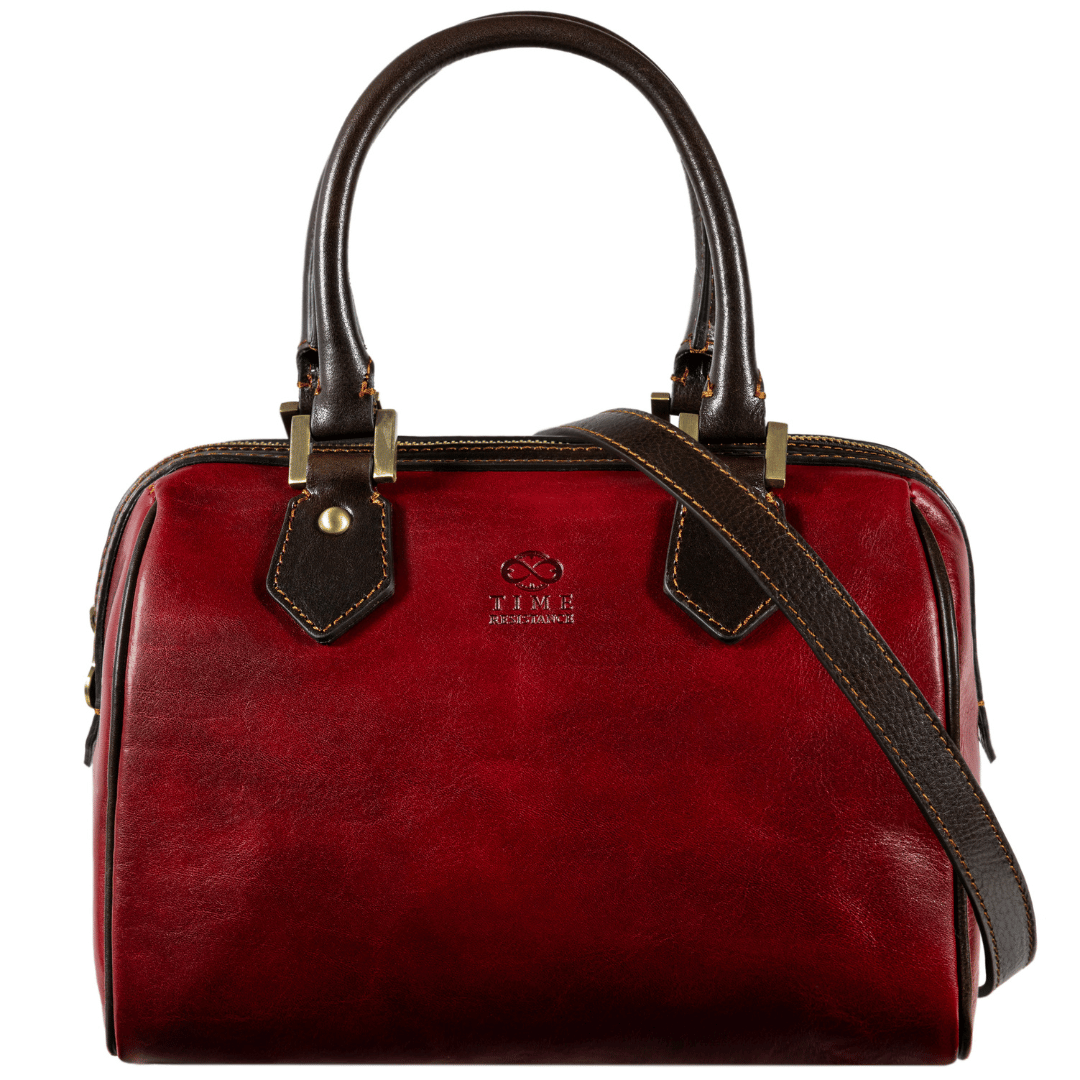 Little Dorrit — Leather Barrel Bag