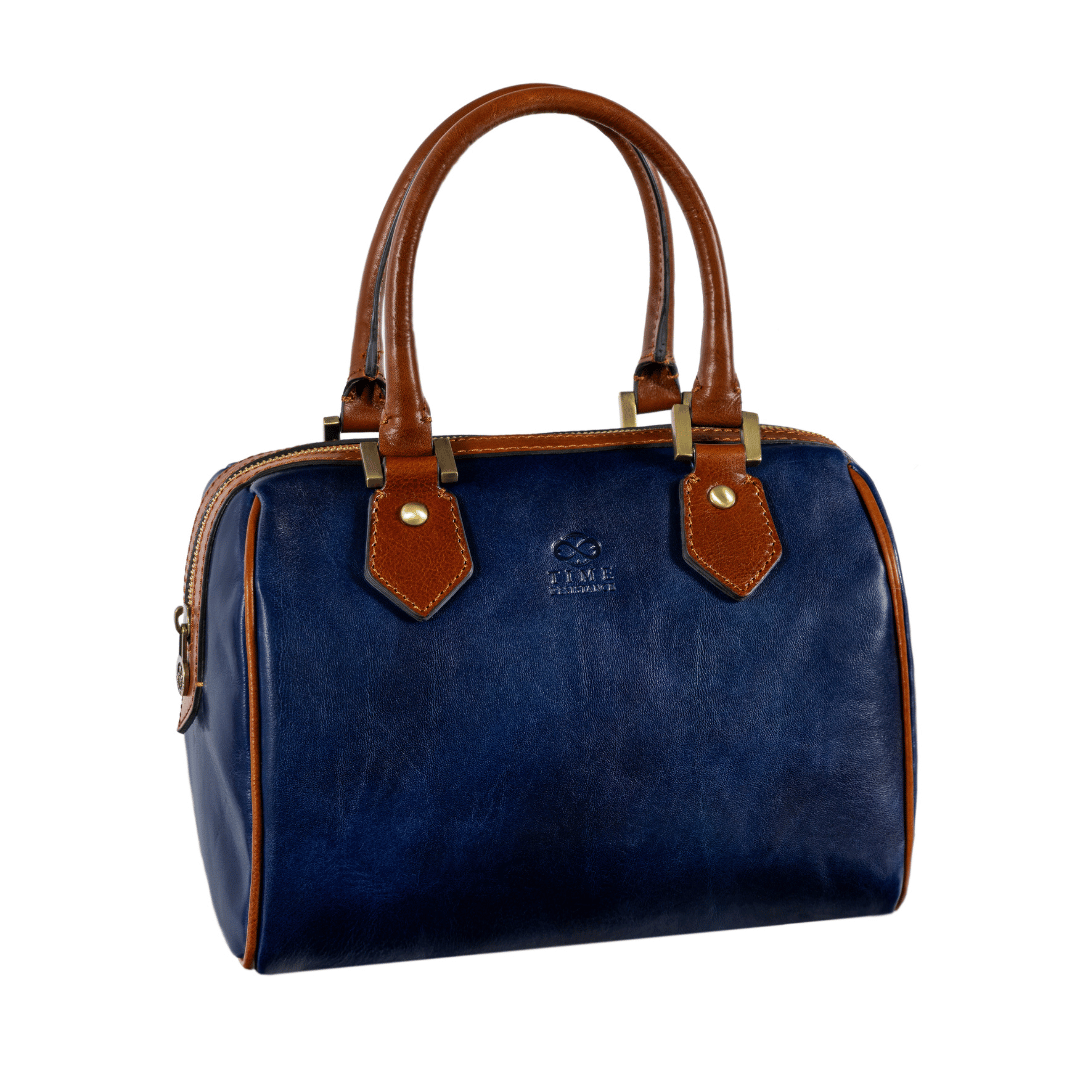 Little Dorrit — Leather Barrel Bag