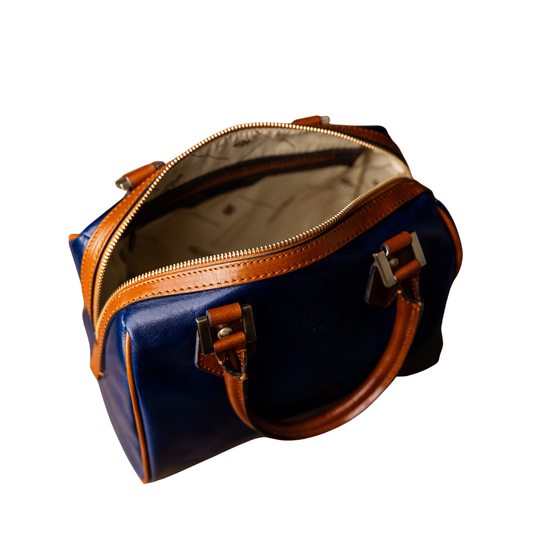 Little Dorrit — Leather Barrel Bag