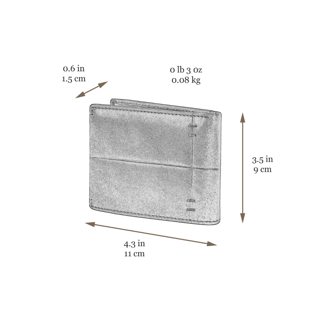 Leather Bifold Wallet - Poetic Justice