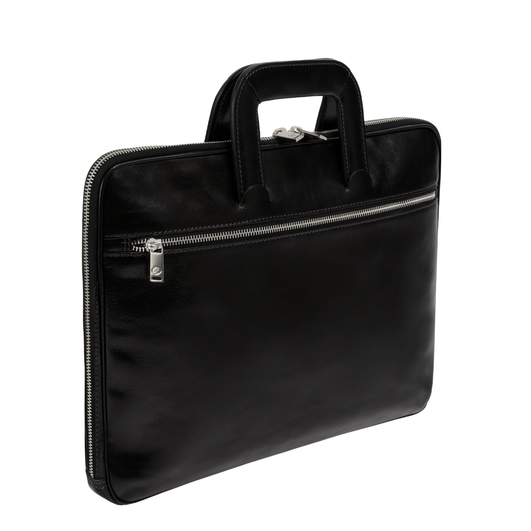 Brave New World — Leather Briefcase