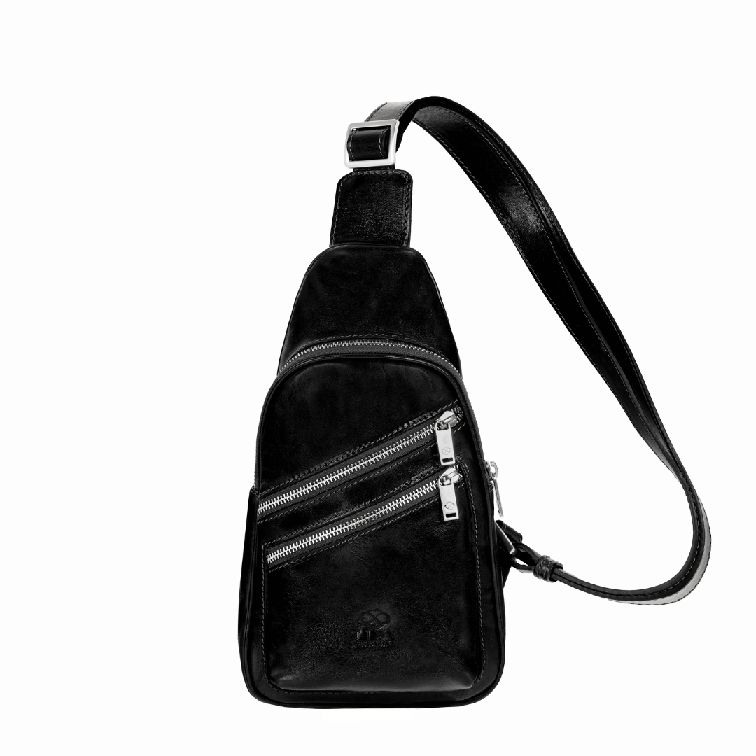 Leather Sling Bag - Catch-22