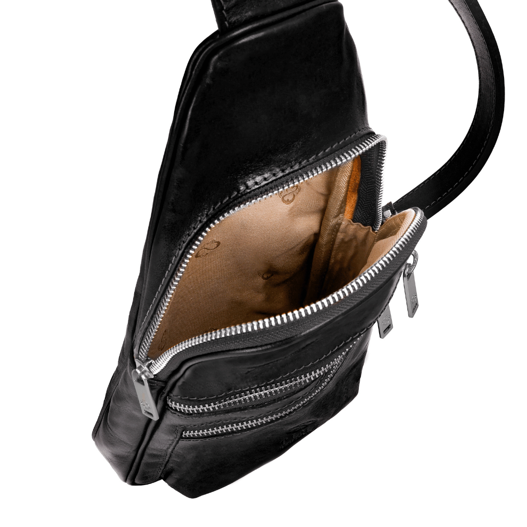 Leather Sling Bag - Catch-22