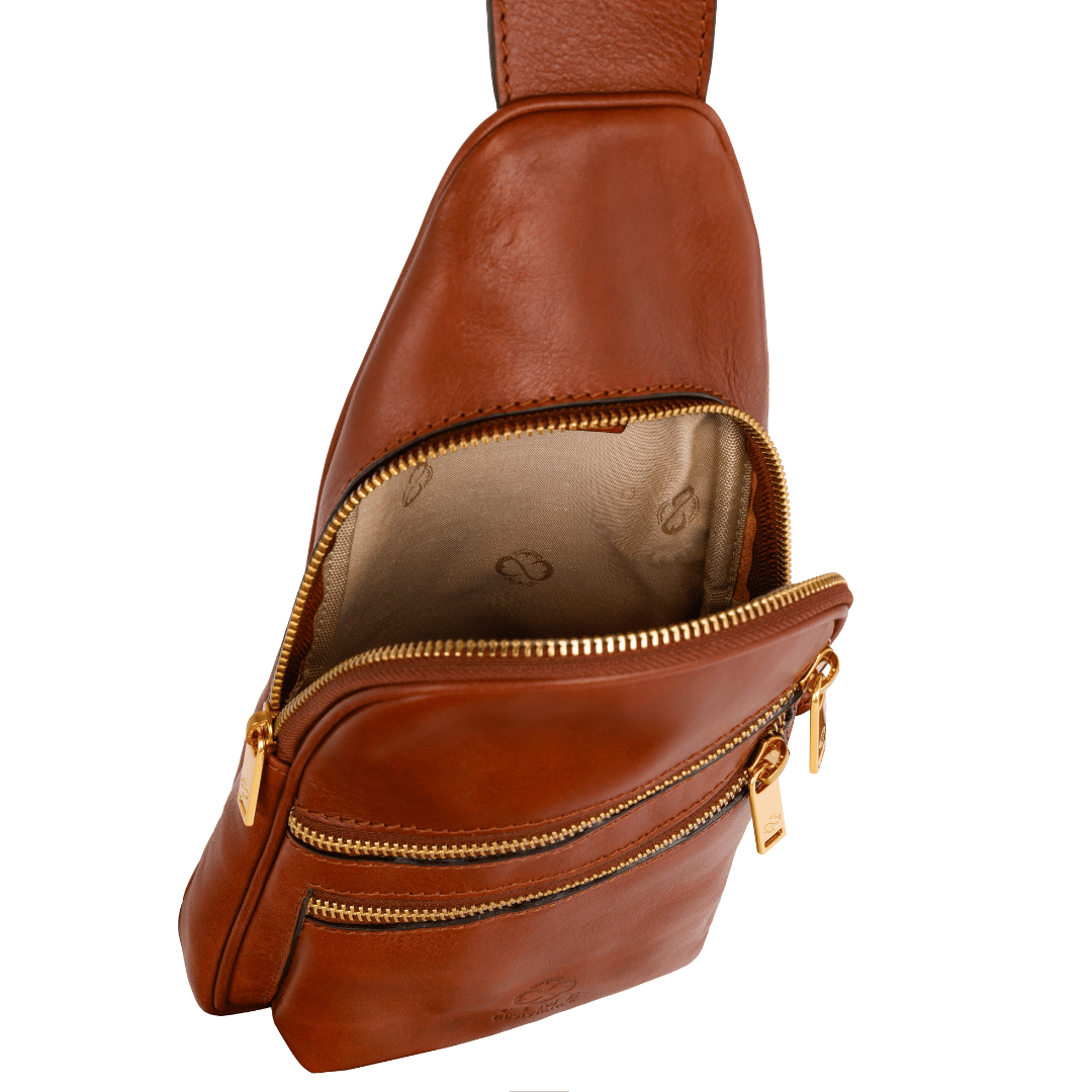Leather Sling Bag - Catch-22