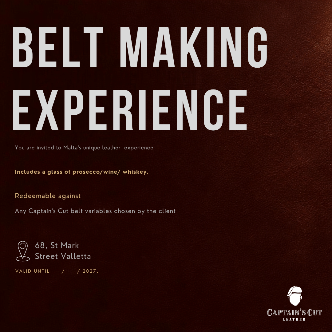 Belt Making Experience