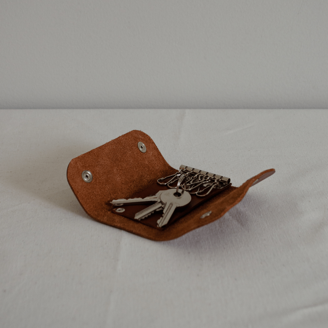 Leather Key Case Holder – The Secret Garden