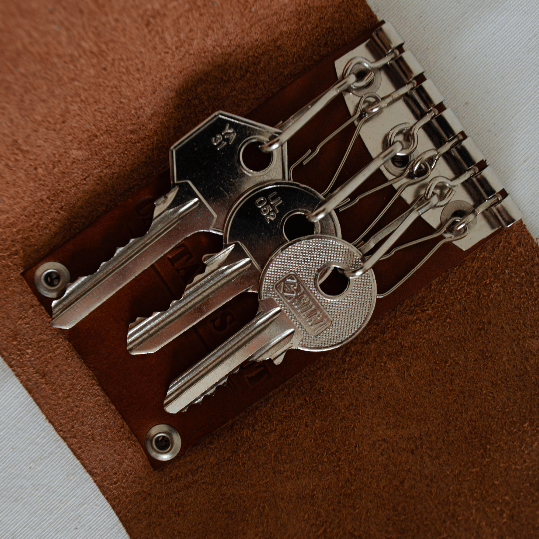 Leather Key Case Holder – The Secret Garden
