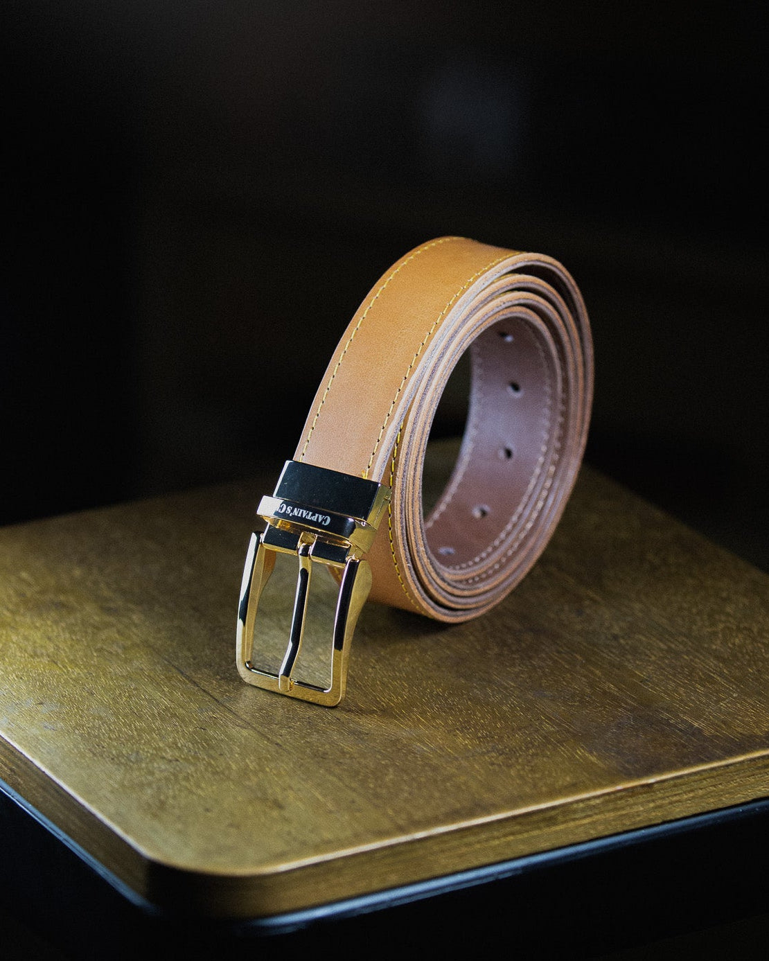 Lightbrown Formal Sleek Belt