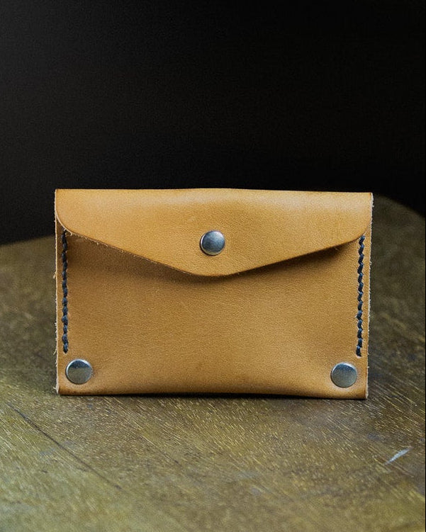 yellow coin pouch - frontside