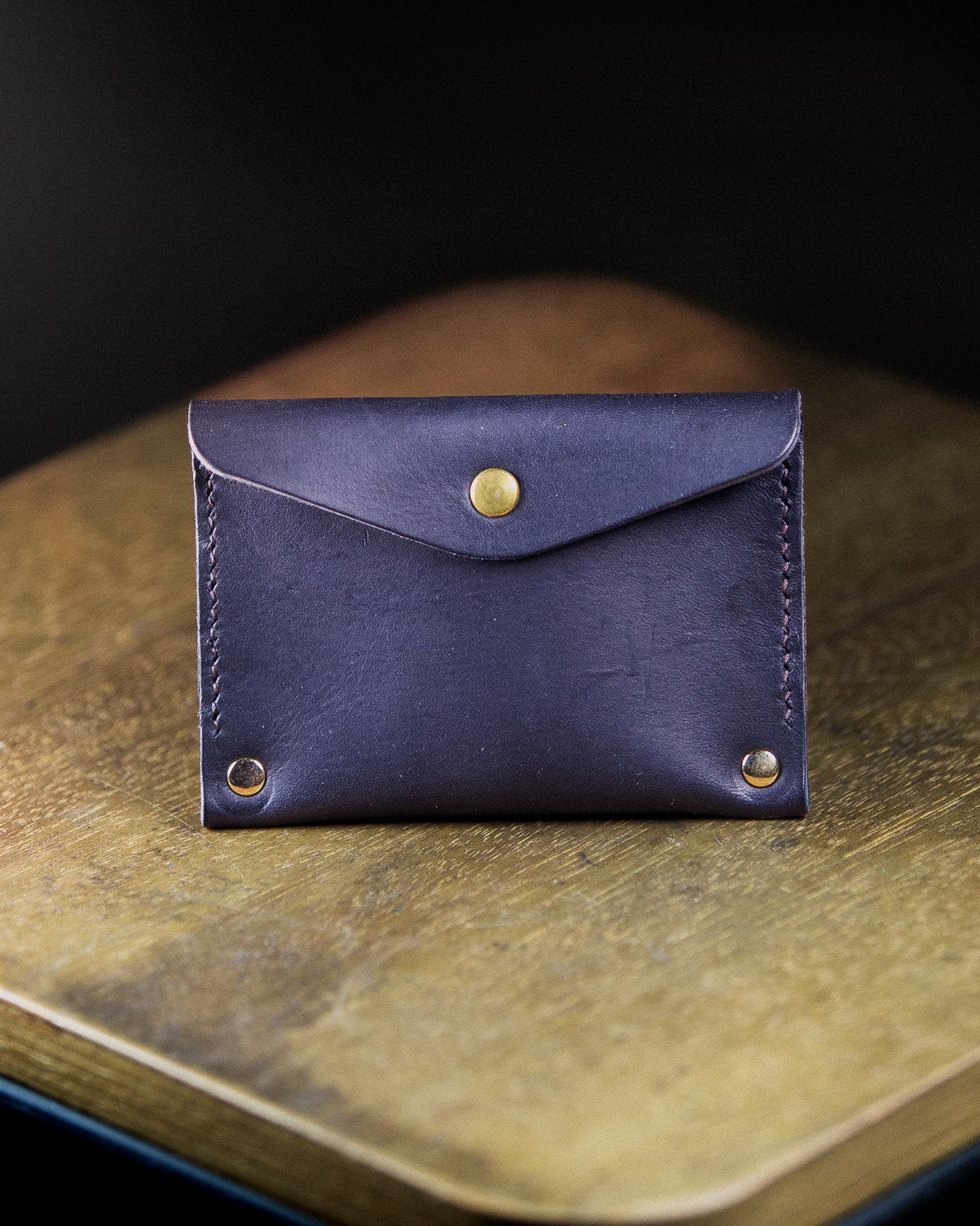 black coin pouch - frontside