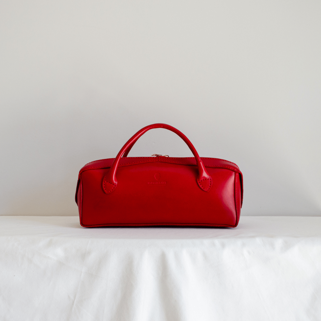 Leather Barrel Bag for Women – The Scarlet Hour