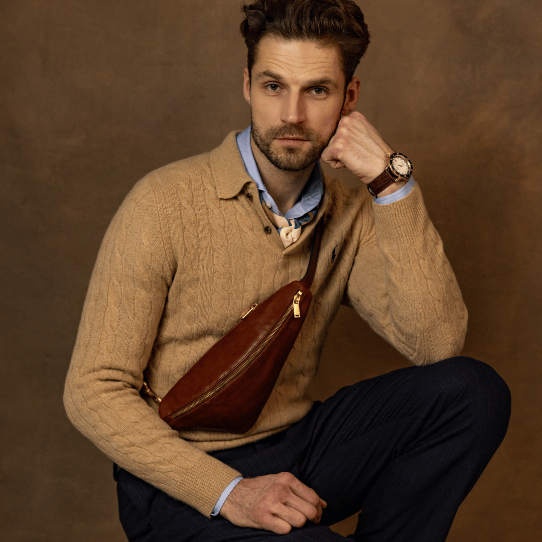 Leather Chest Bag – Tales of the City