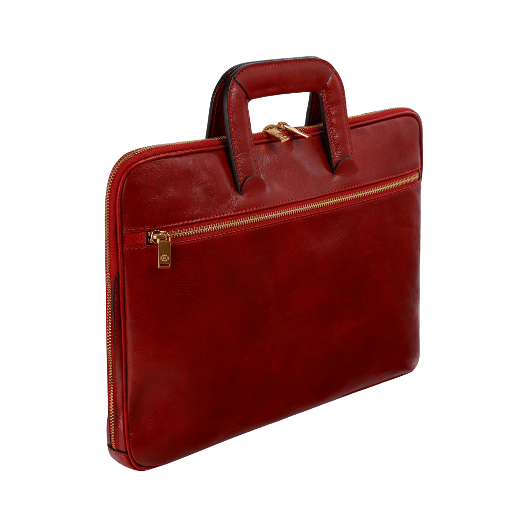 Brave New World — Leather Briefcase
