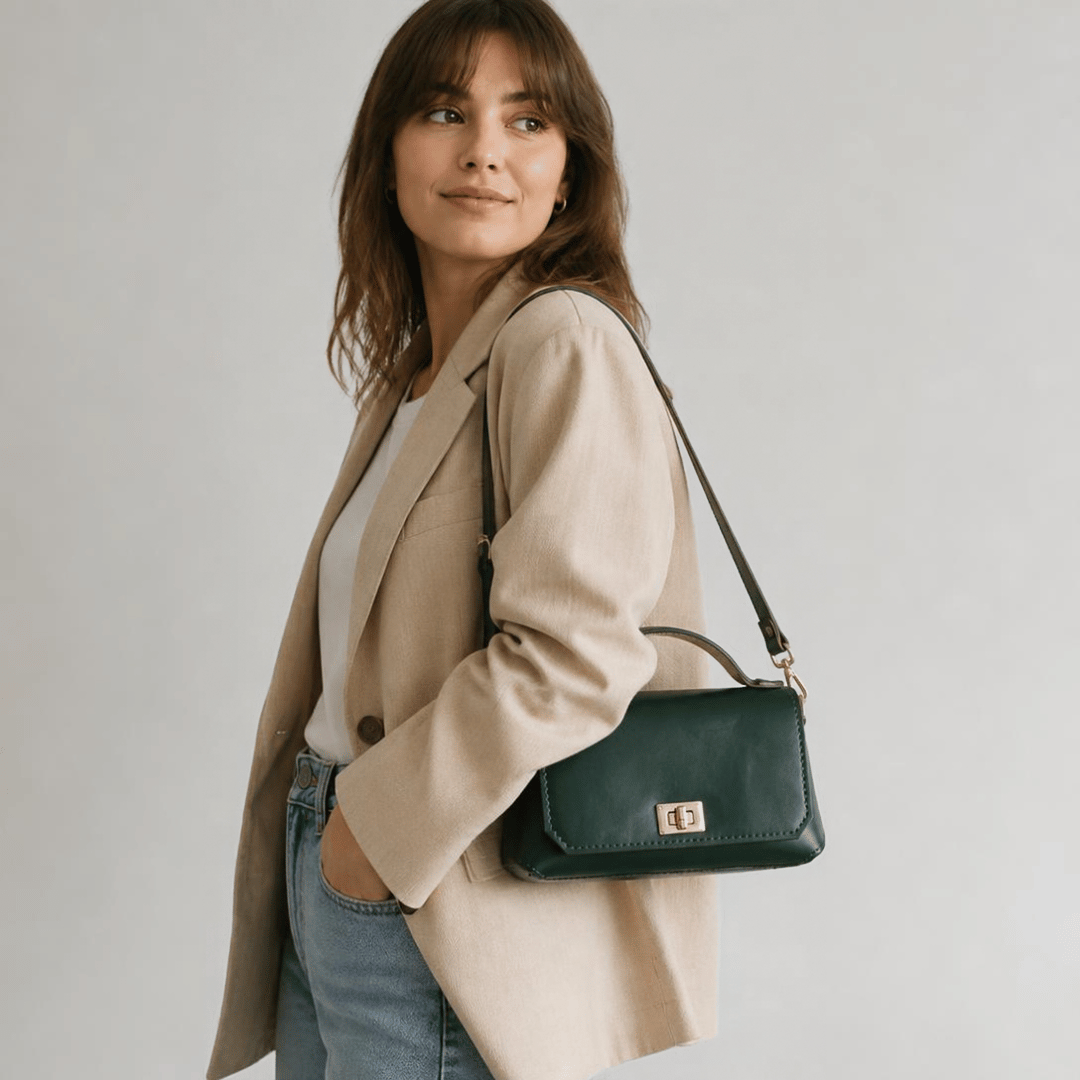 Leather Mini Shoulder Bag for Women – The Great Gatsby