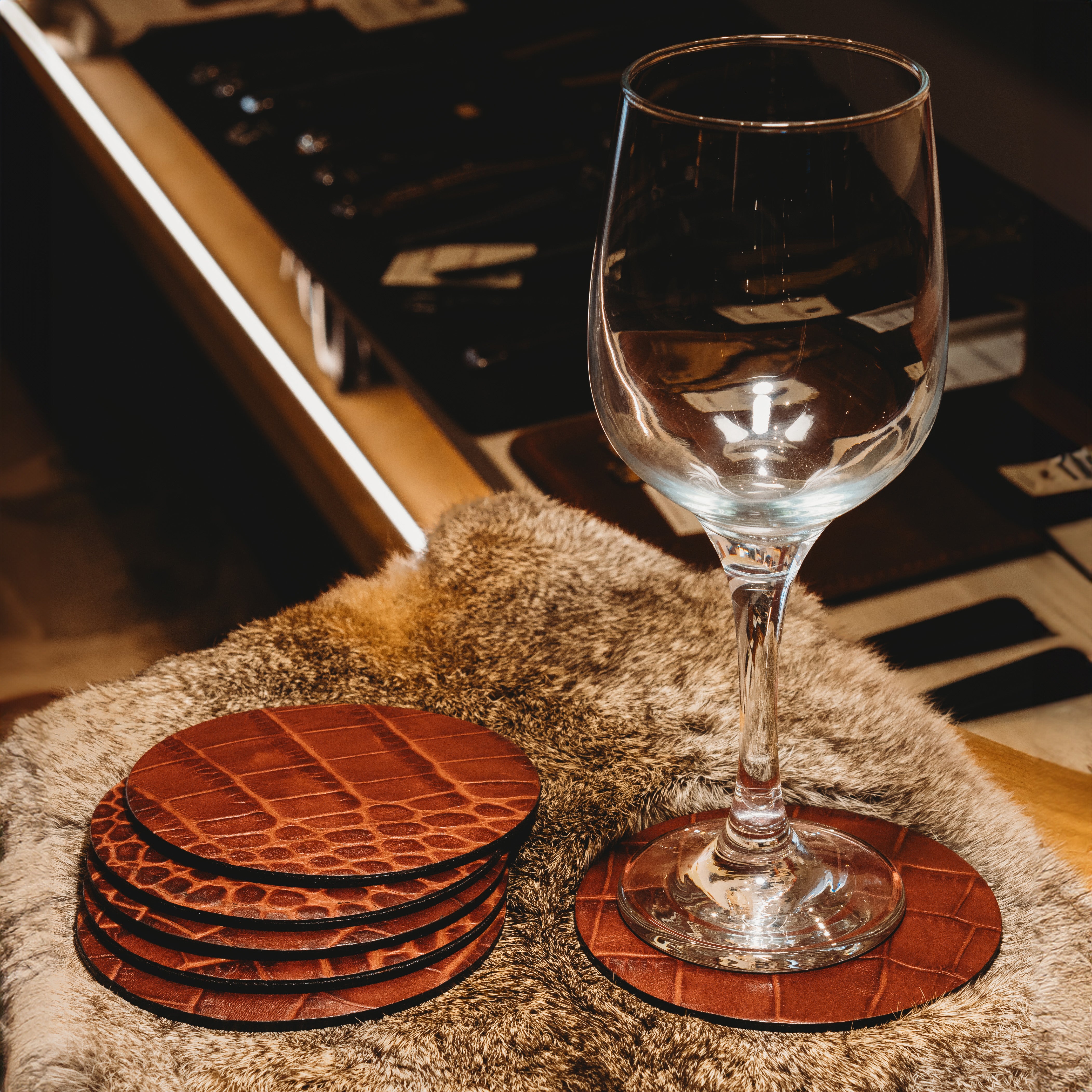 Leather Coasters